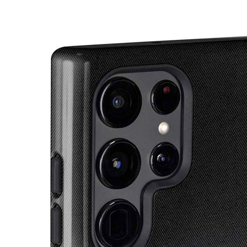 NHL Chicago Blackhawks Black Background Galaxy S25 Ultra Impact Case